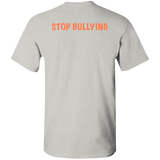 Youth Royal Blue and Orange Fly Kat Stop Bullying Short Sleeve T-Shirts