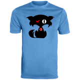 Youth Fly Kat T-Shirts in Multi-color with Medallion on Back