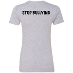 Fly Kitten Stop Bullying White T-Shirt
