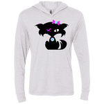 Fly Kitten in Multi-color Hooded T-Shirts with Signature on Back