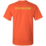 Youth Purple & Gold Fly Kat Stop Bullying T-Shirts in Multi-color