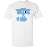 Youth Carolina Blue Fly Kat T-Shirts in Multi-color with Medallion on Back