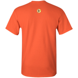 Youth Purple and Gold Fly Kat T-Shirts in Multi-color with Medallion on Back