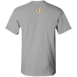 Youth Purple and Gold Fly Kat T-Shirts in Multi-color with Medallion on Back