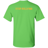 Youth Purple & Gold Fly Kat Stop Bullying T-Shirts in Multi-color