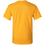 Youth Purple & Gold Fly Kat Stop Bullying T-Shirts in Multi-color