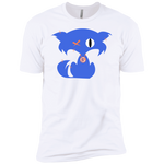 Royal Blue Kat Stop Bullying White T-Shirt