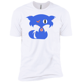 Royal Blue Kat Stop Bullying White T-Shirt