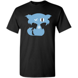 Youth Carolina Blue Fly Kat T-Shirts in Multi-color with Medallion on Back