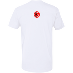 Fly Kat White Signature T-Shirt with Medallion on Back