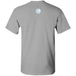 Youth Carolina Blue Fly Kat T-Shirts in Multi-color with Medallion on Back