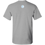 Youth Carolina Blue Fly Kat T-Shirts in Multi-color with Medallion on Back